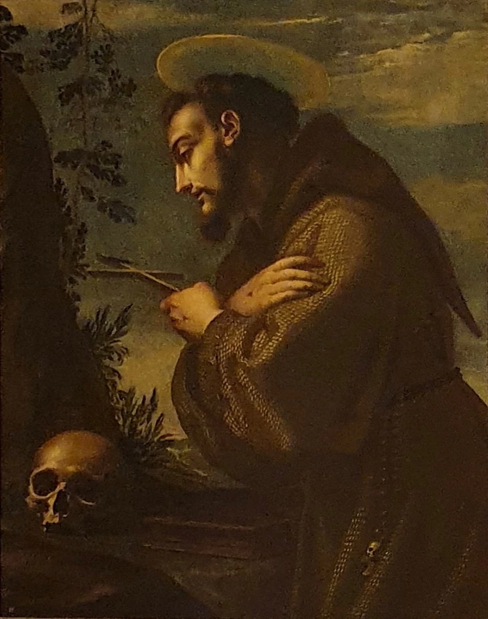 San Francesco d'Assisi in preghiera - Palazzo Reale, Napoli